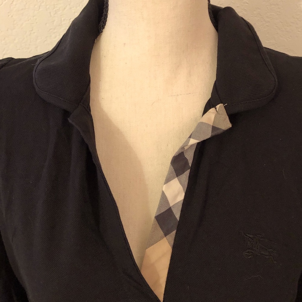 Burberry Brit Black Pique Polo